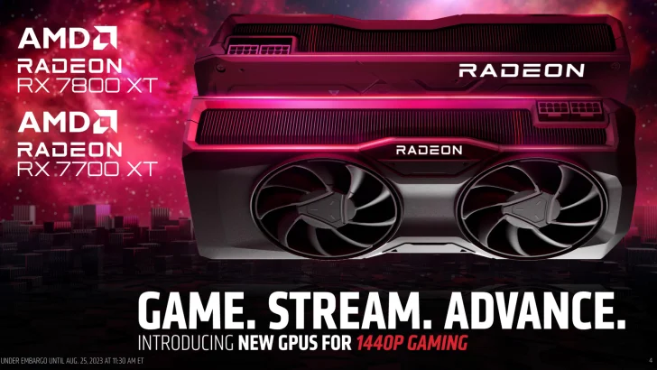 AMD visar Radeon RX 7800 XT och RX 7700 XT – RDNA 3 äntrar mellanklassen