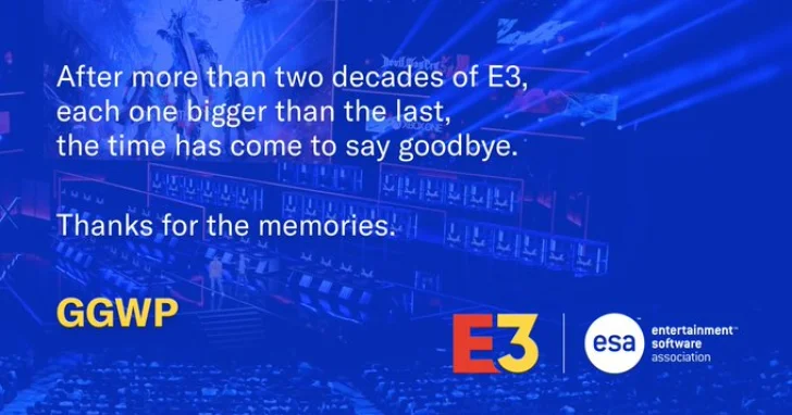 E3 är över för gott