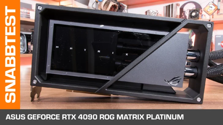 Snabbtest: Asus Geforce RTX 4090 ROG Matrix Platinum – prestanda och pris i topp