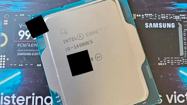Foto påstås visa Core i9-14900KS – första processorn över 6 GHz
