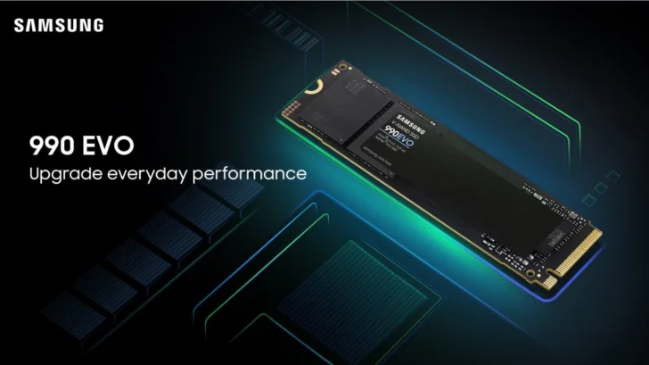 Samsung lanserar SSD-enheterna 990 Evo – långsammare och dyrare än 990 Pro