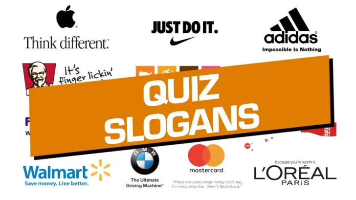 Quiz: Vad kan du om slogans?