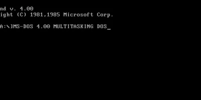 Microsoft släpper källkoden till MS‑DOS 4.00