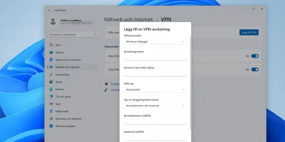 VPN-anslutningar slutar fungera efter Windows-uppdatering