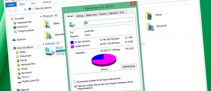 Guide: Fabriksåterställning med USB-minne i Windows 8.1