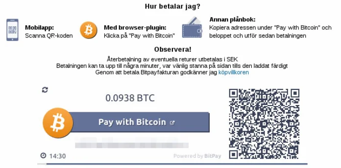 webhallen bitcoin