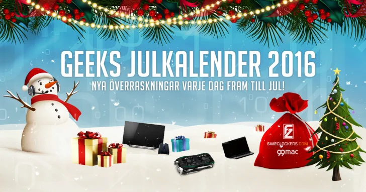 Snart öppnar Geeks Julkalender