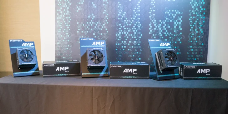 Phanteks AMP är nätaggregat med modulära kablar och 80 Plus Gold till pressat pris