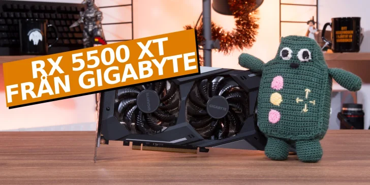 Gigabyte Radeon RX 5500 XT Gaming OC – vettig prestanda till överpris