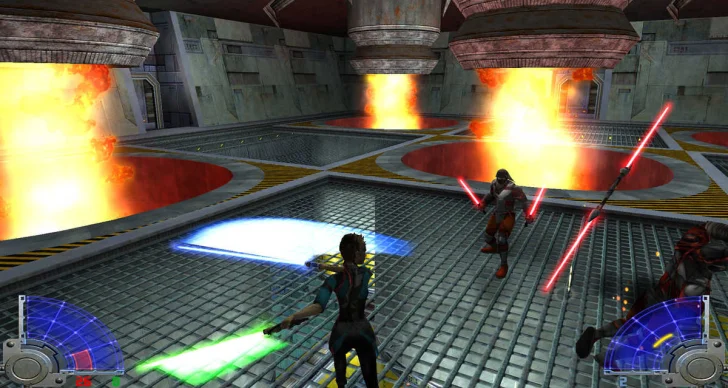 PC äger spelkonsoler i Star Wars Jedi Knight: Jedi Academy