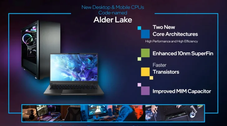 Intel "Alder Lake" med 16 kärnor i upp till 4,6 GHz tittar fram