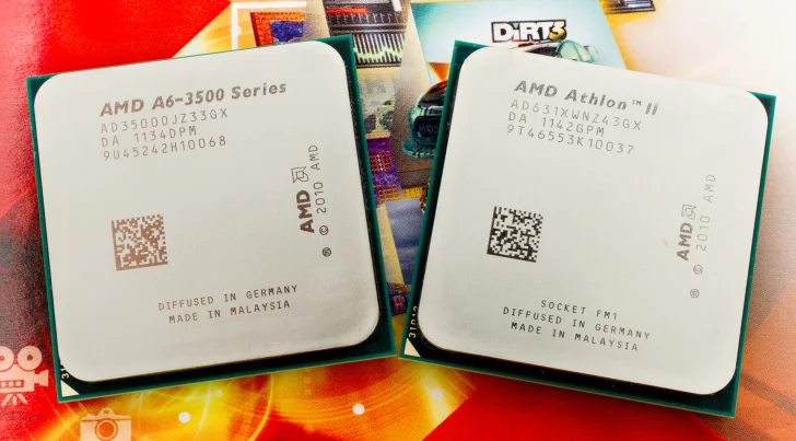 AMD Athlon II X4 631 och AMD A6-3500