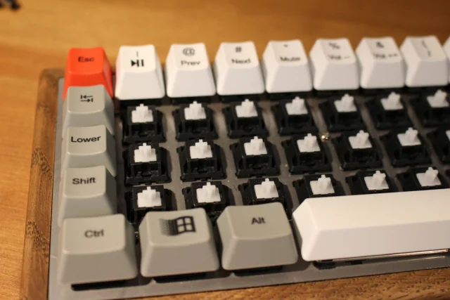 Custom atomic keyboard