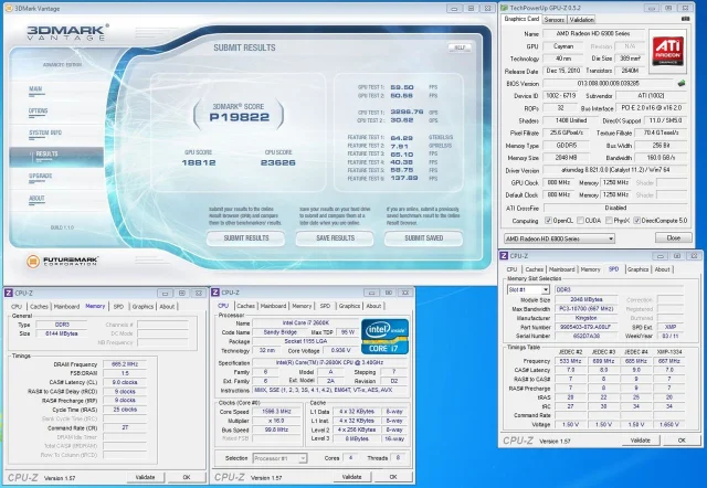 Ny dator: Intel Core i7 2600K, 2x6950 2GB (unlocked)