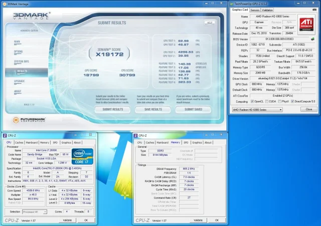 Ny dator: Intel Core i7 2600K, 2x6950 2GB (unlocked)