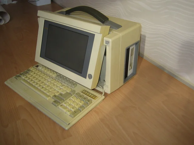 Vintage 286 PC Släpbar 
