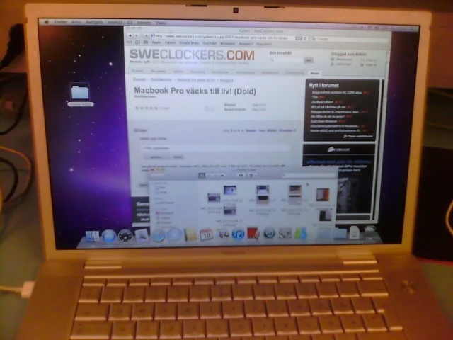 Macbook Pro väcks till liv!