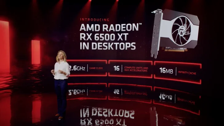 AMD avtäcker Radeon RX 6500 XT – RDNA 2 för instegssegmentet