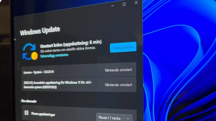 Ny säkerhetsfunktion till Windows 11 kräver ominstallation