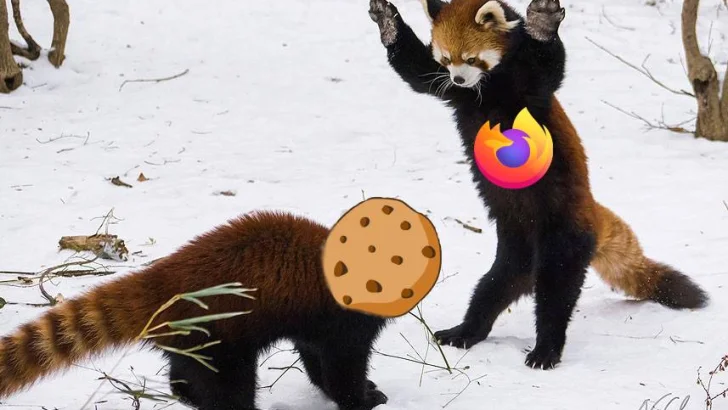 Firefox Total Cookie Protection stoppar kakor på sin plats