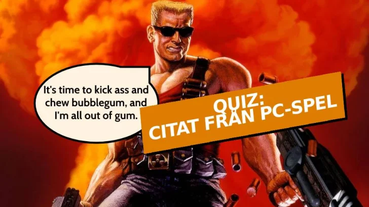 Quiz: Citat från PC-spel