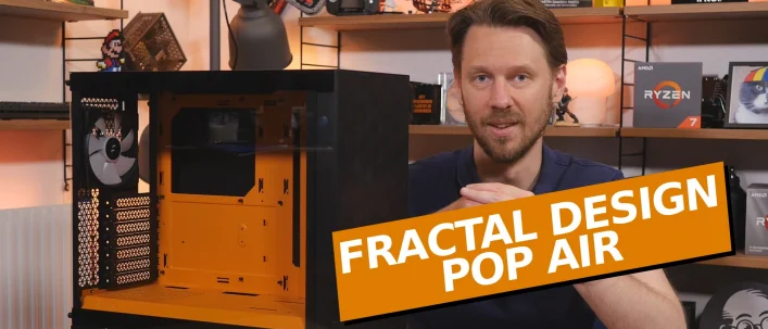 Fractal Design Pop Air – prisvärt chassi med fäbless för 5,25"-platser