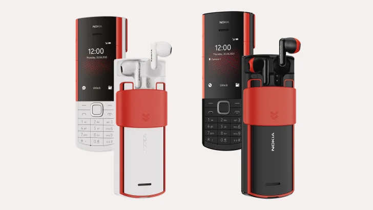 Nokia 5710 Xpressaudio är knapptelefon som gömmer hörlurar