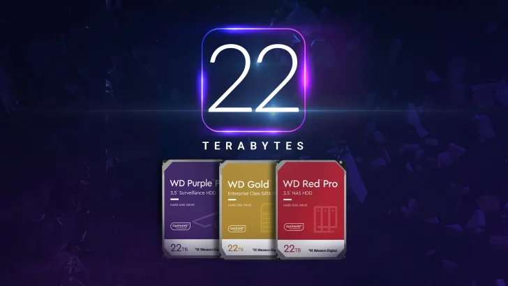 Western Digital lanserar hårddiskar på 22 terabyte