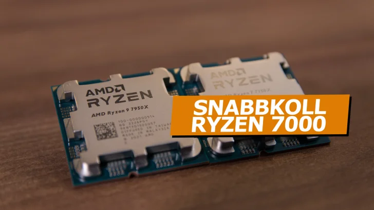 Snabbkoll: Ska du införskaffa processor ur Ryzen 7000-serien?