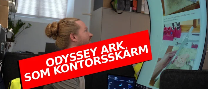Vi packar upp Samsung Odyssey Ark!