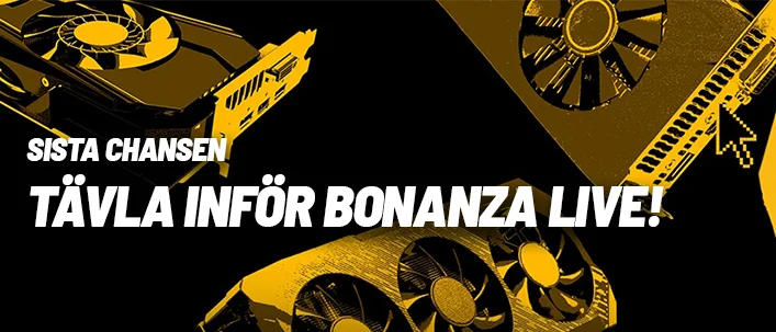 Tävla inför Komplett Bonanza Live – tema nästa generation grafikkort