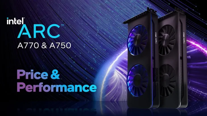 Intel Arc A750 och A770 listas i Sverige – Komplett exklusiv återförsäljare