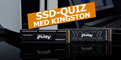 Mät SSD-kunskaperna med Kingston