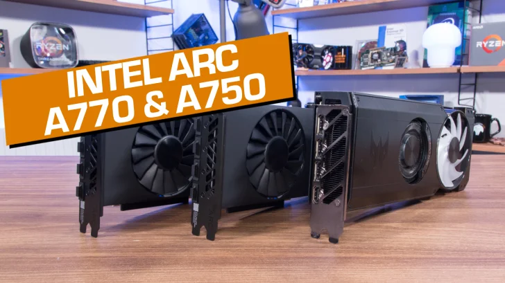 Intel Arc A770 och Arc A750 – om det inte vore för drivrutinerna