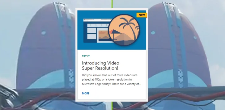 Microsoft Edge får videouppskalning med AMD-grafikkort