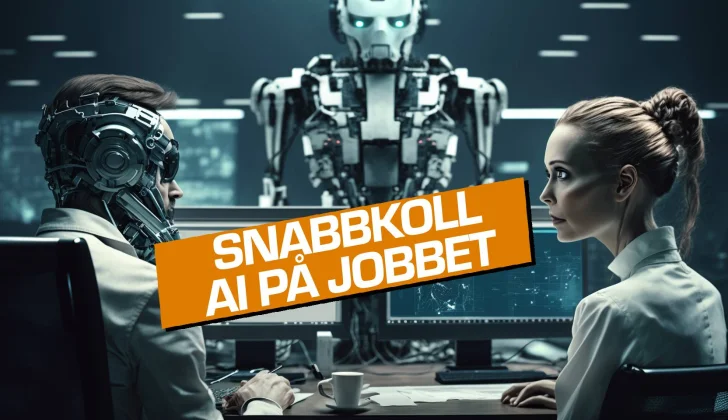 Snabbkoll: Använder du AI i jobbet?