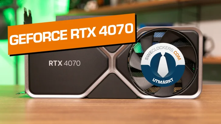 Nvidia Geforce RTX 4070 – energieffektiv och kompakt