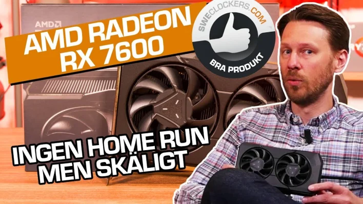 Test: AMD Radeon RX 7600 – bra prestanda för pengarna