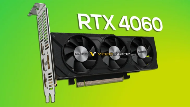 Gigabyte komprimerar Geforce RTX 4060 till halvhöjd