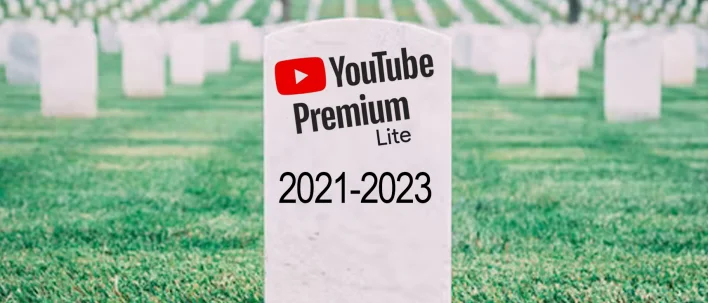 Google skrotar Youtube Premium Lite