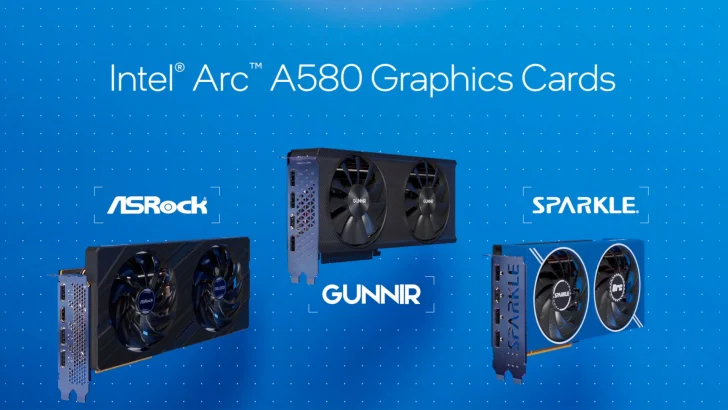 Intel lanserar instegskortet Arc A580