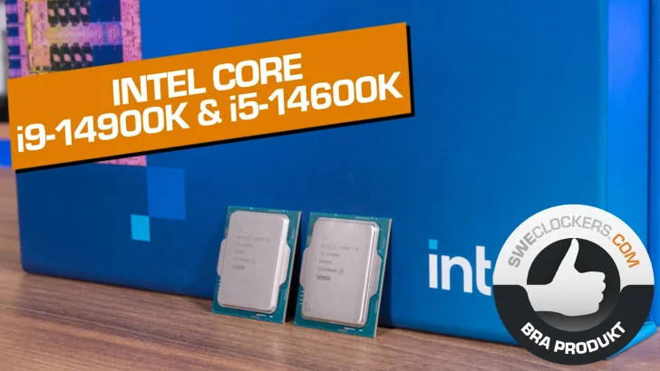 Test: Intel Core i9-14900K och Core i5-14600K "Raptor Lake Refresh"