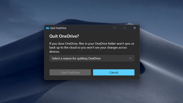 Microsoft vill veta varför du stänger av Onedrive