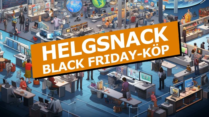 Helgsnack: Visa vad du köpt under Black Friday!
