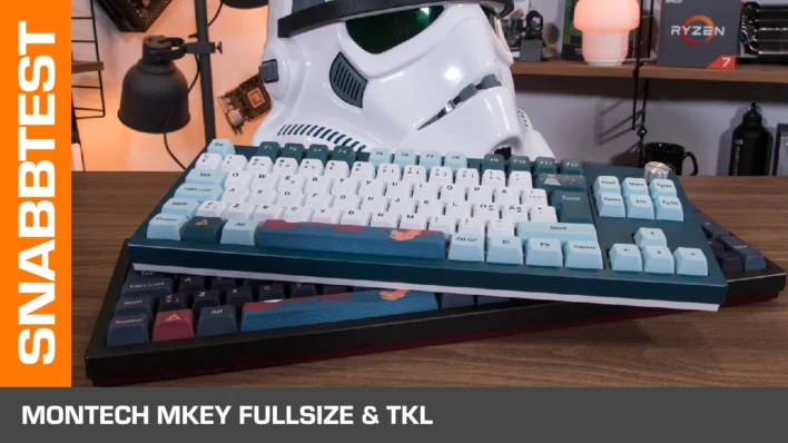 Snabbtest: Montech Mkey Fullsize & TKL – en riktigt trevlig tangentbordsduo