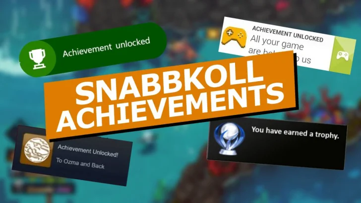 Snabbkoll: Samlar du på achievements?