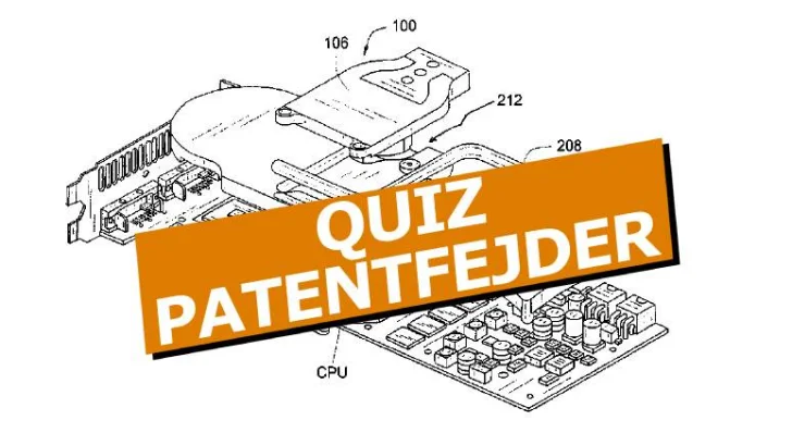 Quiz: Minns du de stora patentfejderna?