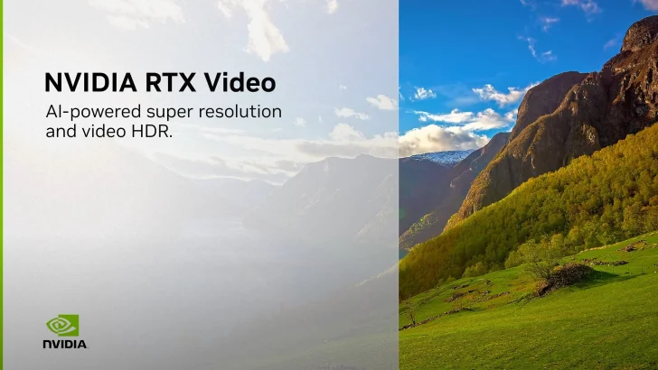Nvidias RTX Video får stöd för HDR-uppskalning