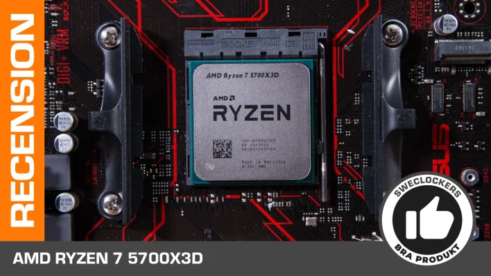 AMD Ryzen 7 5700X3D – bra uppgraderingsval med spelfokus