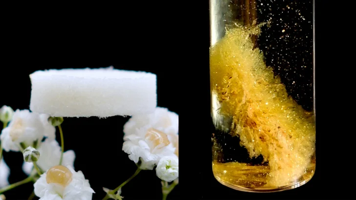 Vasslesvampar utvinner guld ur gamla kretskort